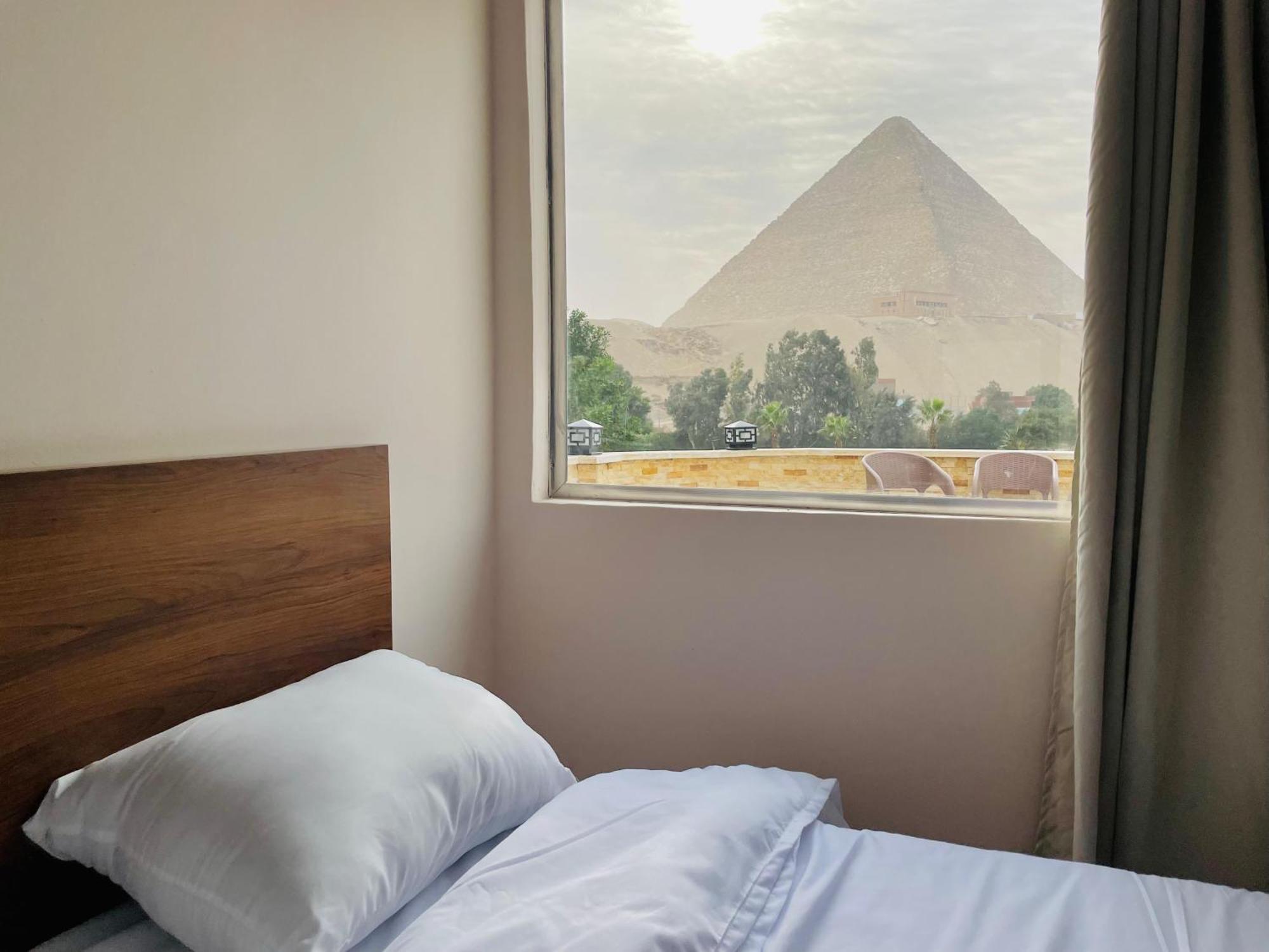 Glamour Pyramids View Kafrat al Jabal Bagian luar foto